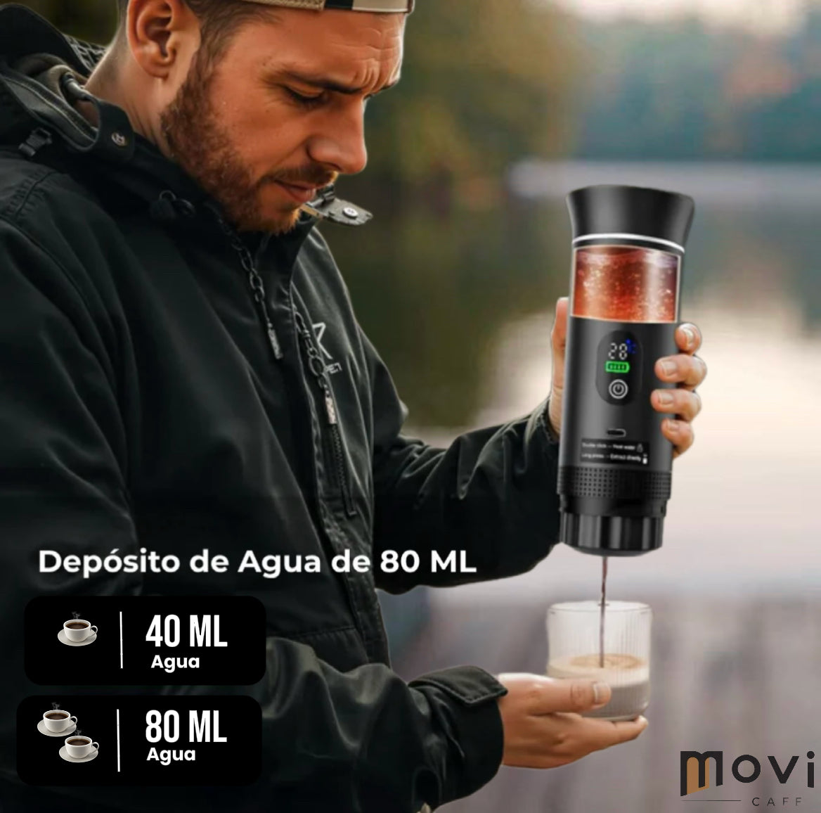 Cafetera Portátil Inteligente 3 en 1